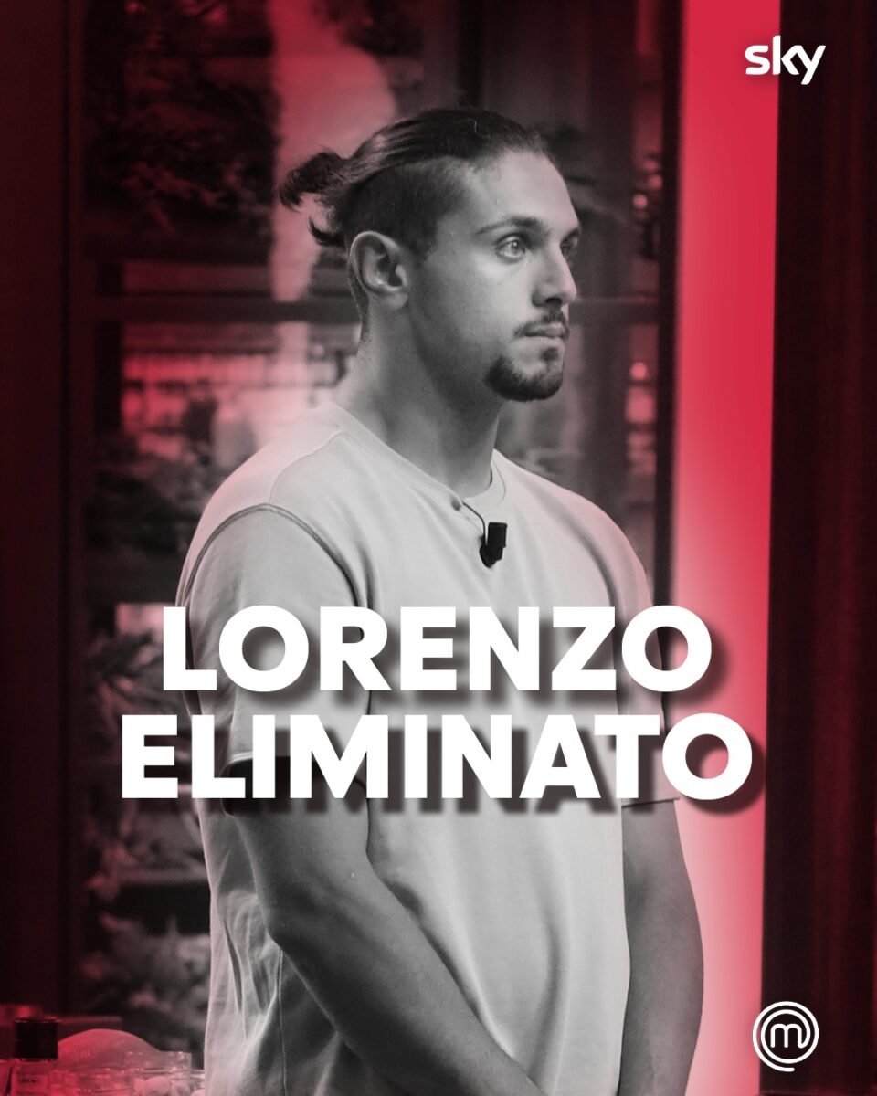 Lorenzo eliminato a masterchef13
